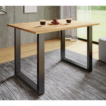 Jídelní stůl VCM Jídelní stůl Xona 140x50 U-nohy, dub medový 486469