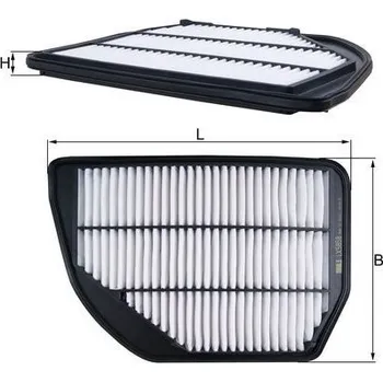 Vzduchový filtr Vzduchový filtr KNECHT LX 5858