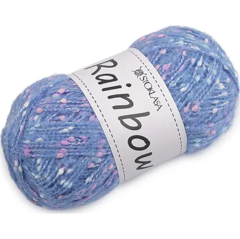 Příze Pletací příze mohérová Rainbow 100 g
