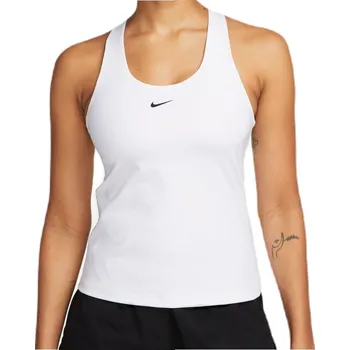 Dámský tenisový top Nike Dri-Fit Swoosh Bra Tank Bílý (XL)