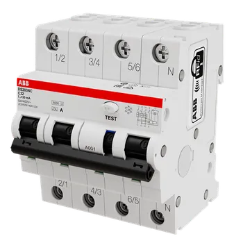 modulární přístroj a rozvaděč ABB Chránič s jističem DS203NCDS203NC-C32A30 2CSR256140R1324 2CSR256140R1324