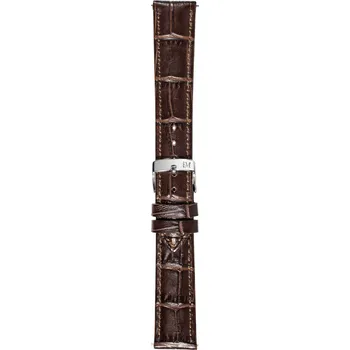 Řemínek na hodinky Lady Bolle - Kožený řemínek na hodinky 18 mm hnědý