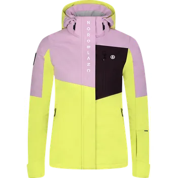 Dámská lyžařská bunda NORDBLANC LILT NBWJL8302 ŽLUTÁ 38