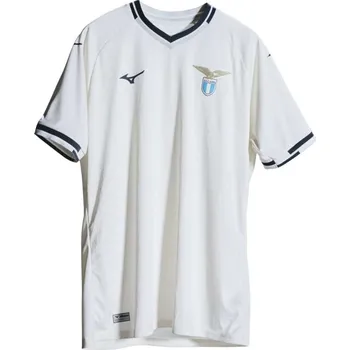 Pánská móda Pánské fotbalové tričko Mizuno Away Jersey Lazio(M) / Off White Velikost: S