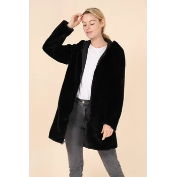 Parka oboustranná Laura Jo Paris 20032 barva: černá/černá, velikost: M