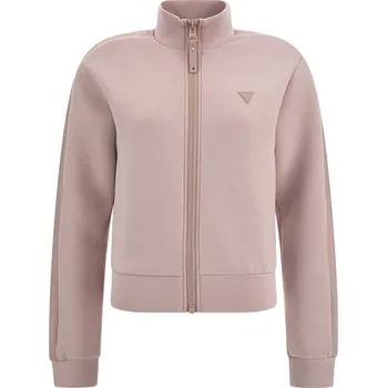 Dámská mikina Dámská Mikina GUESS NEW ALLIE SCUBA ZIP SWEATSHIRT V2YQ17K7UW2-G4Q9 – Béžová XL