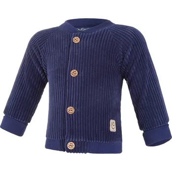 Kojenecká bunda Little Angel Kabátek podšitý manšestr Outlast® - tm.modrá Velikost oblečení: 86