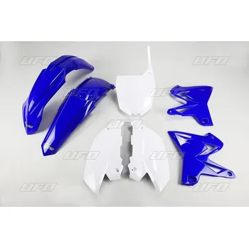UFO sada plastů YAMAHA YZ 125 / 250 '02-'14 RESTYLING (OEM modrá/bílá)