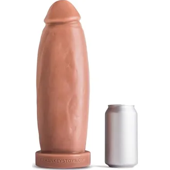 Dildo Mr. Hankey’s Toys Boss Hogg XXL, prémiové silikonové dildo s Vac-U-Lock 35,5 x 7,9–11,2 cm