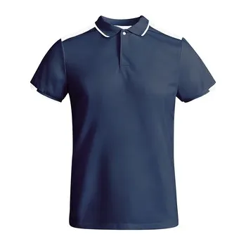 Dámské tričko Dětská sportovní polokošile Tamil, námořnická modrá/bílá, Velikost 8