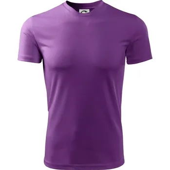 Chlapecké oblečení BEZPOTISKU / bez potisku - Dětské triko sportovní (dresovina) - 122 cm/6 let ( Fialová )