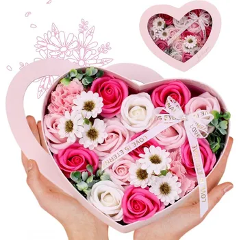 Koupelová kosmetika Flamenco Mystique Kytice vonných mýdlových květů v dekorativní krabičce, BUK01R