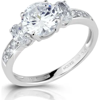 Prsten Elegantní zásnubní prsten JA17250CZ Modesi / Obvod: 56 mm - 56 mm