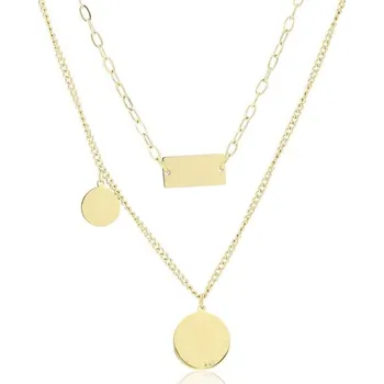 Náhrdelník Flamenco Mystique Zlatý náhrdelník z chirurgické oceli NST1063