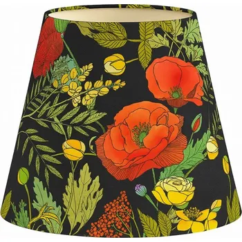 Stínidlo Stínidlo na lampu a světlo Papavera / ruční výroba Kónické S 30cm (⌀ spodní) x 20cm (⌀ horní) x 25cm (V)
