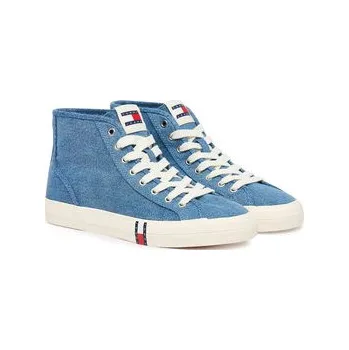 Dámské tenisky Tommy Jeans Sneakersy Archive Y2K Denim Mid Cut EN0EN03075 Modrá 36