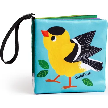 Látková kniha k zavěšení na kočárek Ptáček | Mudpuppy