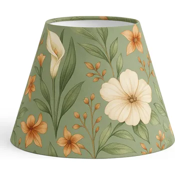 Stínidlo Stínidlo na lampu a světlo Petali / ruční výroba Kónické S 30cm (⌀ spodní) x 20cm (⌀ horní) x 25cm (V)