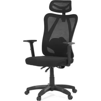 Kancelářská židle černá KA-R215 BK