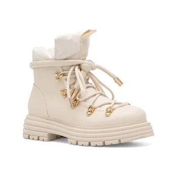 Dámská obuv DeeZee Kotníková obuv LEDA WS6126-09 Béžová 38