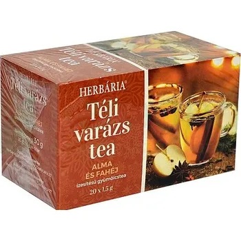 Sušená potravina Herbáře Zimní kouzlo Ovocný čaj s jablečnou-skořicovou příchutí porcovaný (20ks)