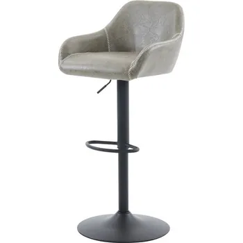 Barová židle Židle barová chrom/šedá AUB-716 GREY3
