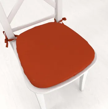 Podsedák Oblý podsedák BKU-105 Cihlově červený - 39x37x3 cm