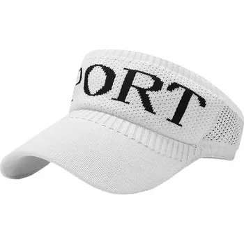 Kšiltovka Sportovní sluneční kšilt bílý