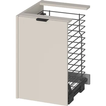 Koupelnový nábytek CERSANIT koupelnová skříňka s košem na prádlo ATRATO 40 DSM dub S1026-005