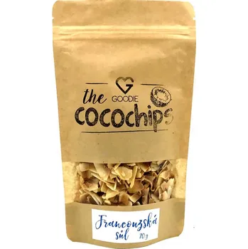 Sušené ovoce Goodie Kokosové chipsy BIO - Francouzská mořská sůl 70 g - VÝPRODEJ 3/2026