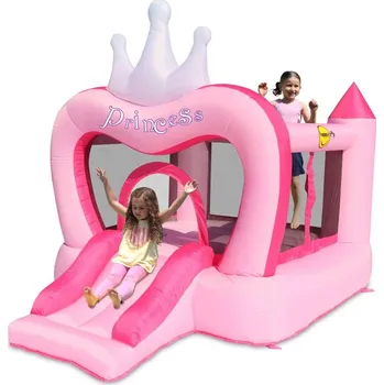 Skákací hrad Happy Hop - Skákací nafukovací hrad s korunkou pro Princezny