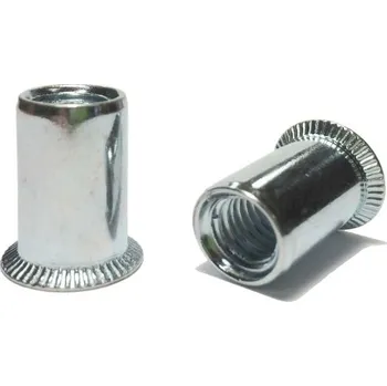 Hmoždinka St-ZH90°-M8 3,8-6,0 fasty ocel nýtovací matice se zapuštěnou hlavou 90° - otevřená hladká