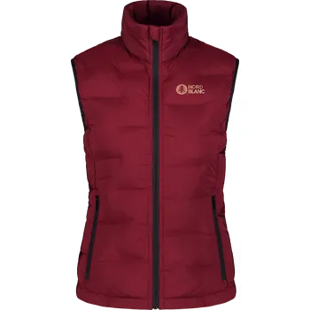 Dámská vesta Dámská zimní vesta NORDBLANC PLAINNESS NBWJL7536 VÍNOVÁ 40