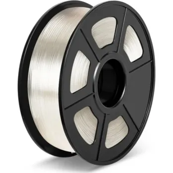 3D tisk Sunlu PLA+ vlákno 1,75mm 1kg - Transparentní