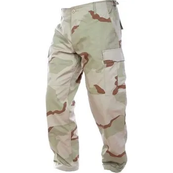 Armáda U.S. Kalhoty US BDU polní 3-COL DESERT rip-stop použité velikost: M-XS