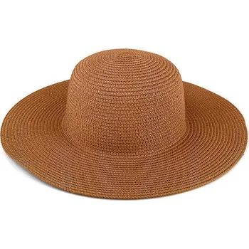 Klobouk Dámský klobouk k dozdobení - 7 hnědá přírodní tmavá