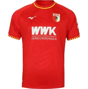 Pánská móda Pánské fotbalové tričko Mizuno Away Jersey Augsburg(M) / Augsburg Red Velikost: S