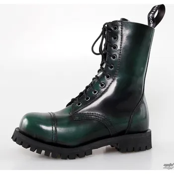 Pánská zimní obuv boty kožené unisex - Green Rub-Off - ALTERCORE - 551 - 45