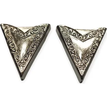 růžky na límec košile barva: stříbrná