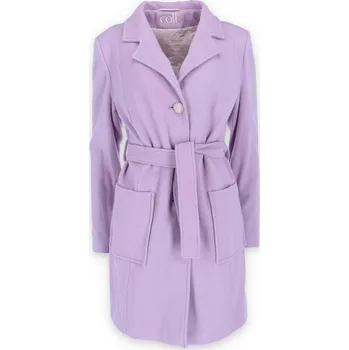 Dámský kabát Gepar Simona kabát flauš barva: fialová, velikost: 42