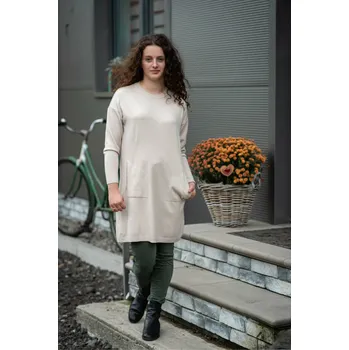 Dámské džíny Kalhoty džínové color Ormi W1226 barva: zelená-khaki, velikost: M