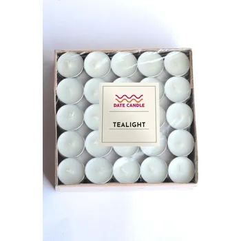Svíčka Svíčka Tealight 6 x 100 - White v2