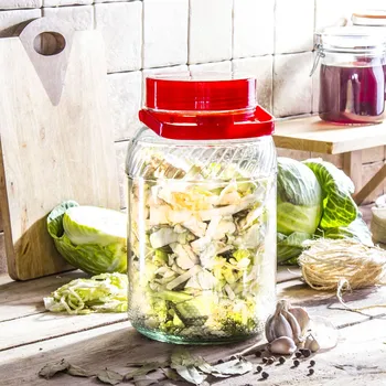 Zavařovací sklenice Velká zavařovací sklenice BASIC 5 l