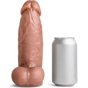 Dildo Mr. Hankey’s Toys Nick Capra Original, prémiové silikonové dildo s Vac-U-Lock 21,8 x 4,8–6 cm