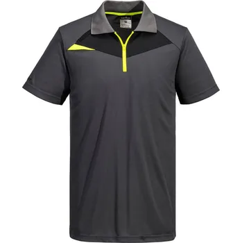 PORTWEST Polokošile DX410 S/S, krátký rukáv POR-DX410MGRS S Šedá metal