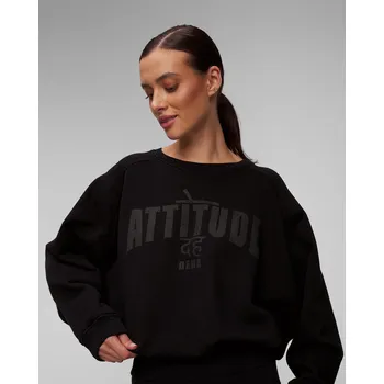 Dámská mikina Zkrácená černá Dámská Mikina Deha C12050-10009