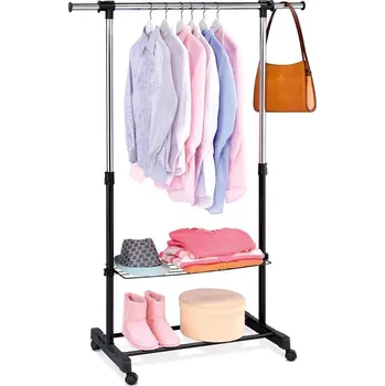 Věšák Stojan na šaty černý ABD-1216 BK