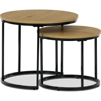 Konferenční stolek SET 2 ks stolků dub divoký CT-G1145 OAK