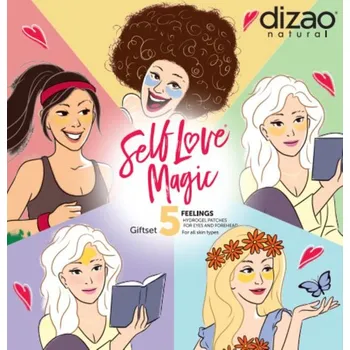 Pleťová maska DIZAO Dárková sada hydrogelových masek 5 ks