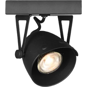 Nástěnné svítidlo Černá kovová bodová lampa LABEL51 Demi, 14